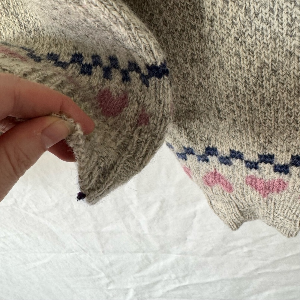 Vintage 80s Woolrich Wool Teacher Sweater - Picture 9 of 13